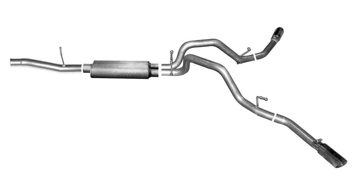 Gibson Performance Exhaust 5681 Cat-Back Dual Extreme Exhaust System; Aluminized