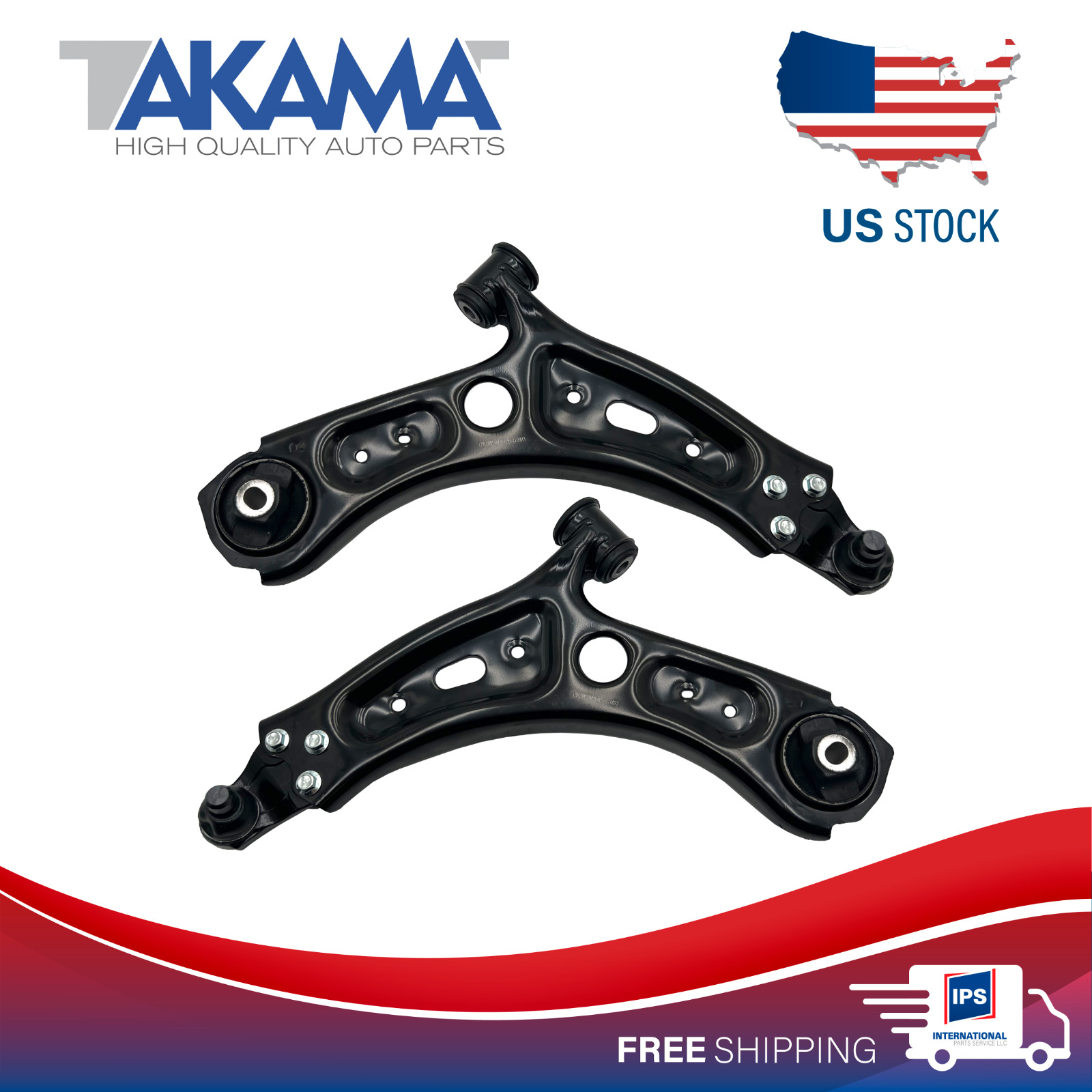2 Pcs Front Lower Control Arms w/ball joints for 15-22 JEEP RENEGADE FWD, FIAT