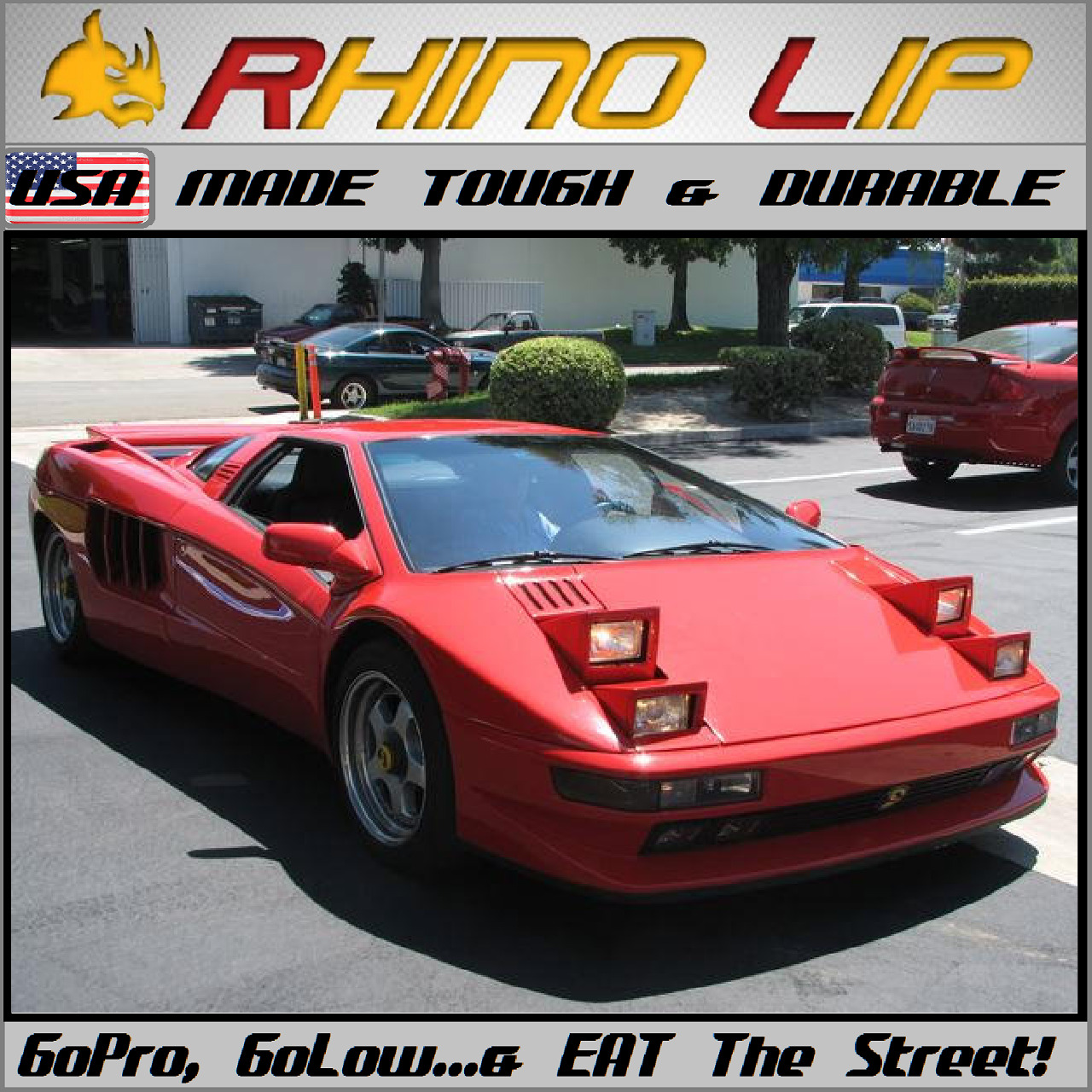 TVR Sagaris T350 Tamora Griffith V8S 400SX S2 RhinoLip® Flexible Rubber Chin Lip