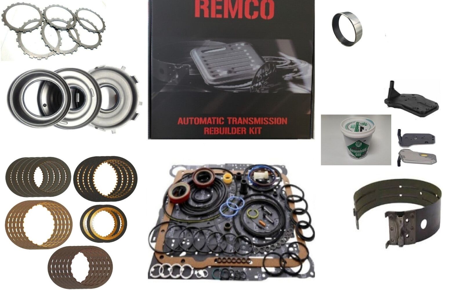 4L60 E Automatic transmission Rebuild Kit (93-2013) High energy friction pack fi