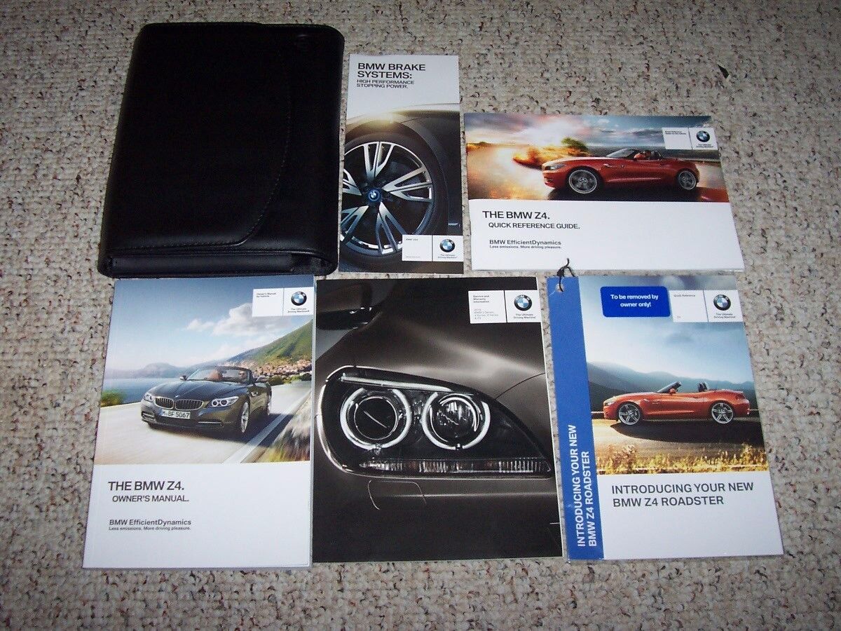 2016 BMW Z4 Owner's Owner User Manual sDrive28i sDrive35i sDrive35is Convertible