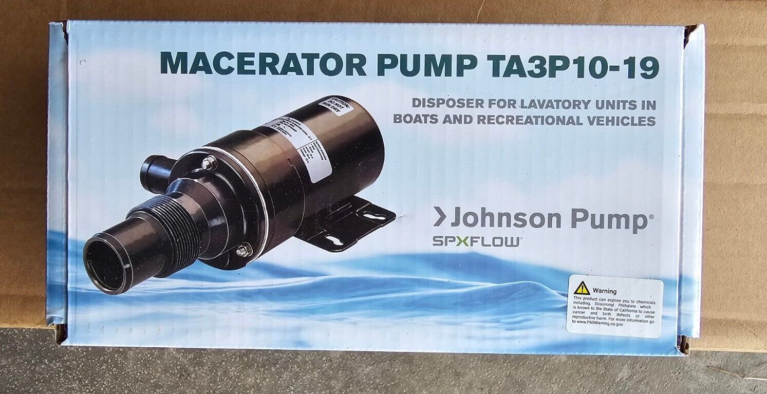 Marine RV Macerator Pump Johnson Pump 10-24453-01  12V 