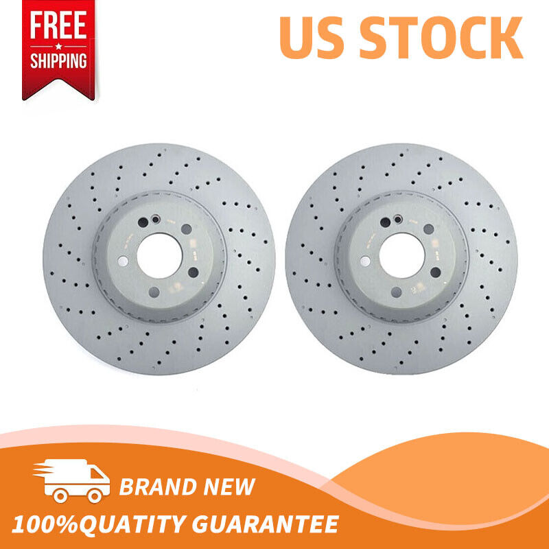 For Mercedes S Class S550 S550e Front Brake Rotors Hot Sales US Stock