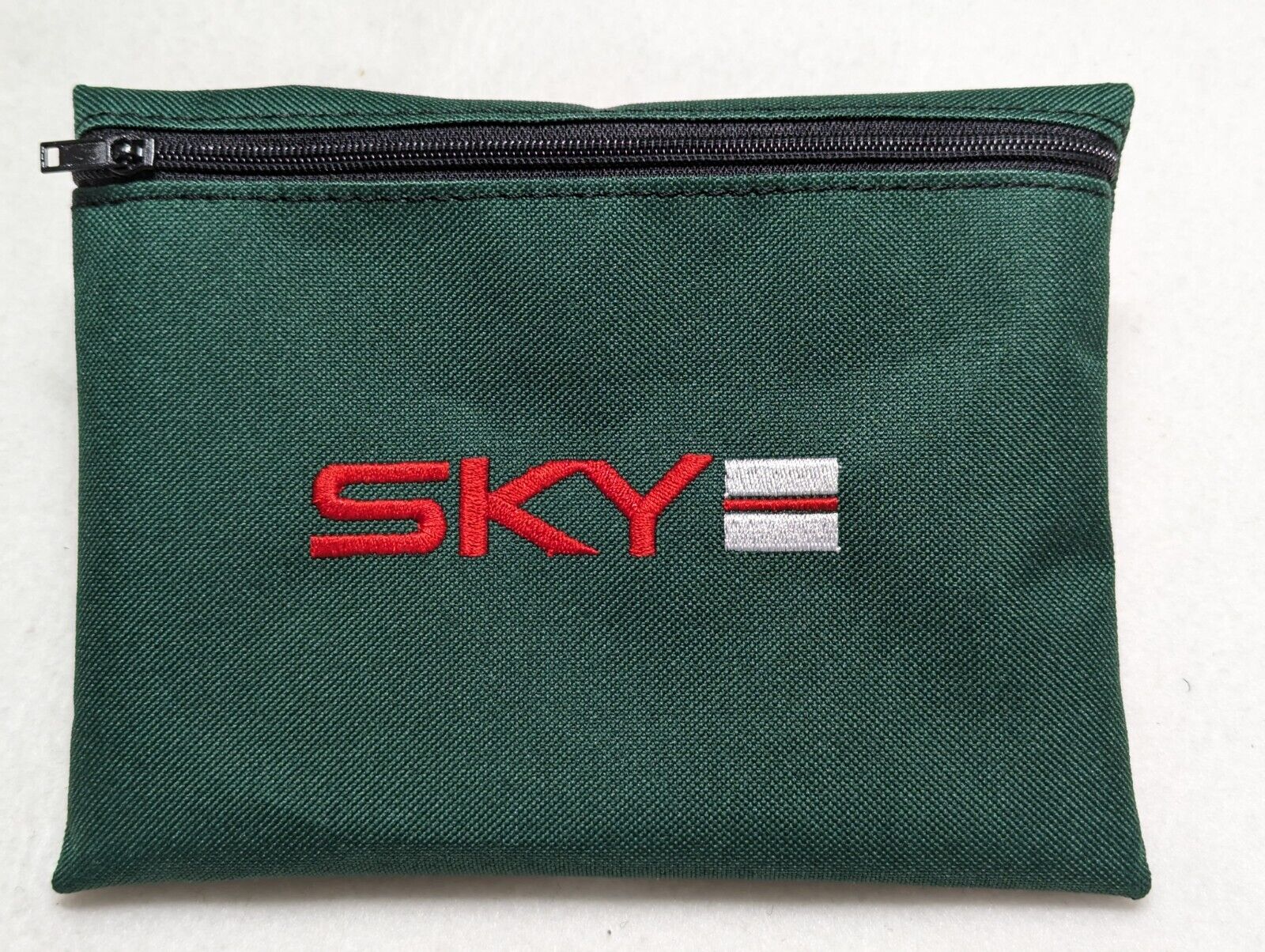 Saturn Sky Redline Forrest Green Glovebox bag W / Red Embroidery - New