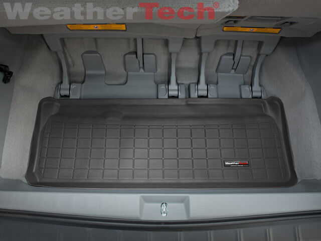 WeatherTech Cargo Liner Trunk Mat for Toyota Sienna 2011-2020 Black