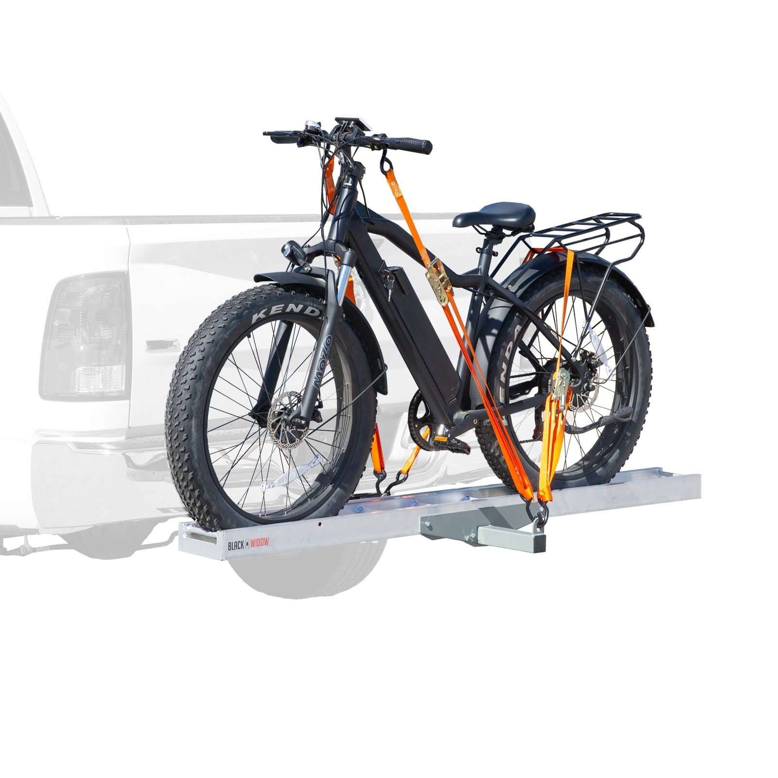 Black Widow Aluminum eBike or Fat Tire Bike Carrier â€“ 400 lb. Capacity