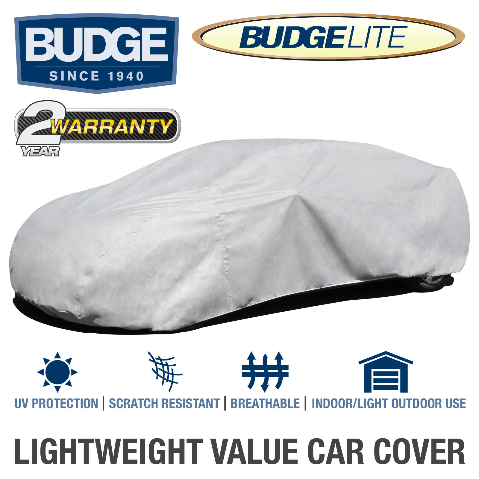 Budge Lite Car Cover Fits Volkswagen Cabriolet 1997 | UV Protect | Breathable