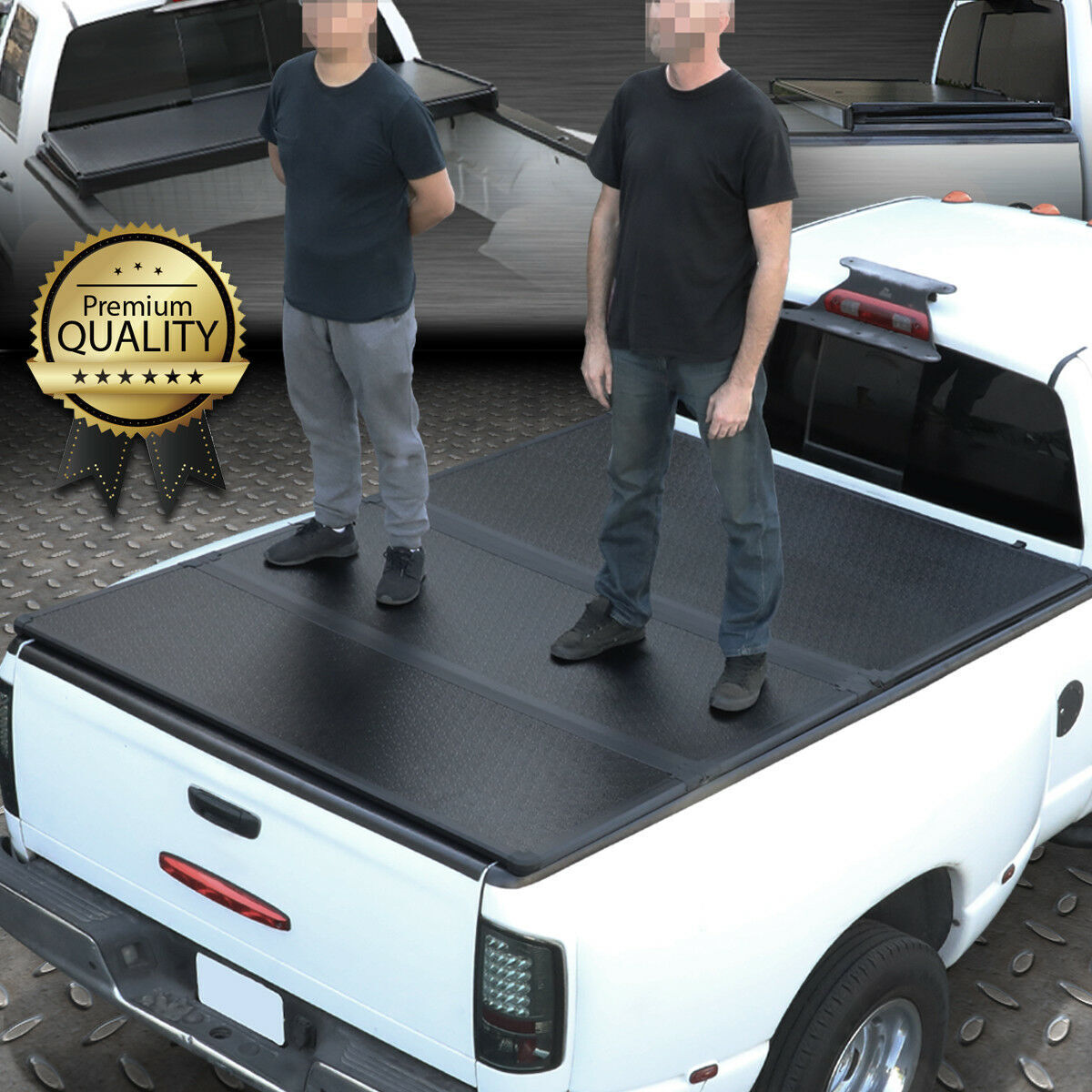 5.5ft Hard Tri-Fold Truck Bed Tonneau Cover for 2014-2021 Toyota Tundra