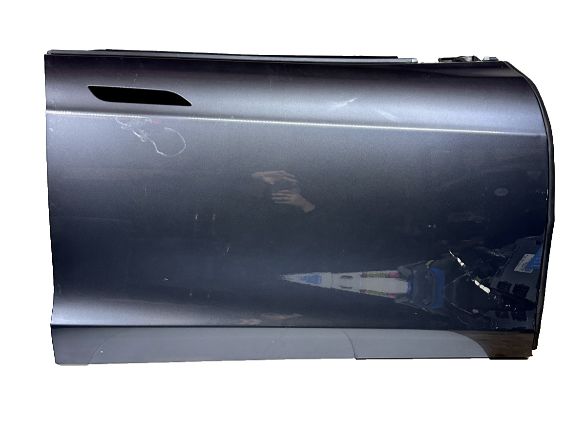 2012-2015 Tesla Model S FRONT BARE DOOR- Gray - RIGHT, PASS - 6006622-E0-E