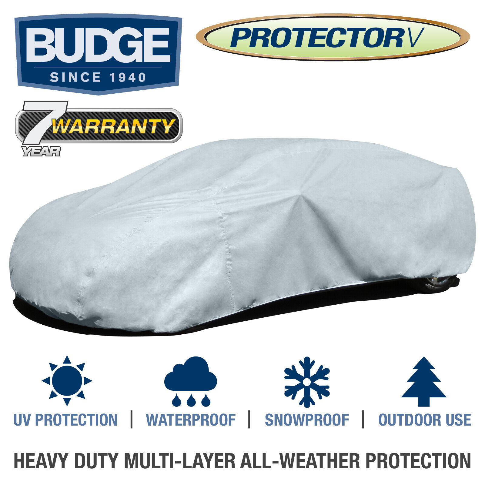 Budge Protector V Car Cover Fits Lotus Elise 2005 | Waterproof | Breathable