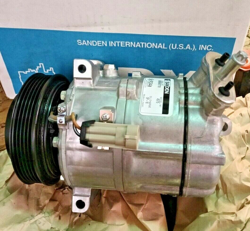 Sanden OE PXV16 AC Compressor with Clutch fits Saab 9-3 2.0T  2003-2011