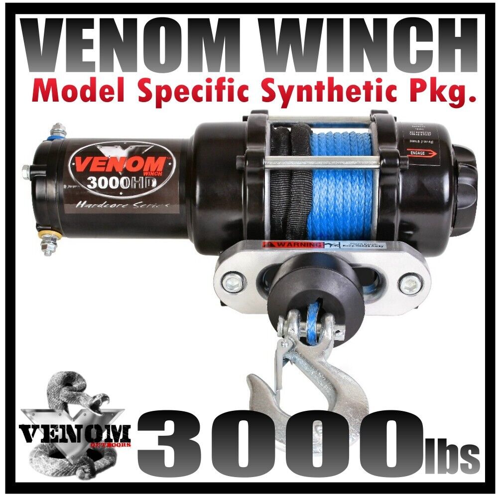 3000LB VENOM ATV WINCH 3000 LB ARCTIC CAT 400/500/650/700