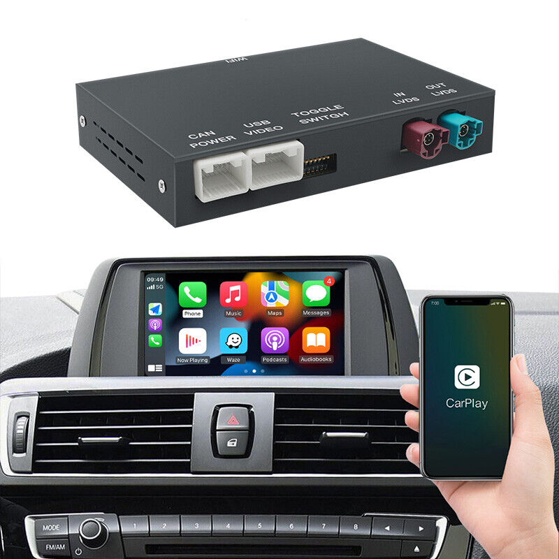 CarPlay Android Auto For BMW NBT 1 2 3 4 5 Series F10 X1 X3 F25 F26 F48 F10 F20