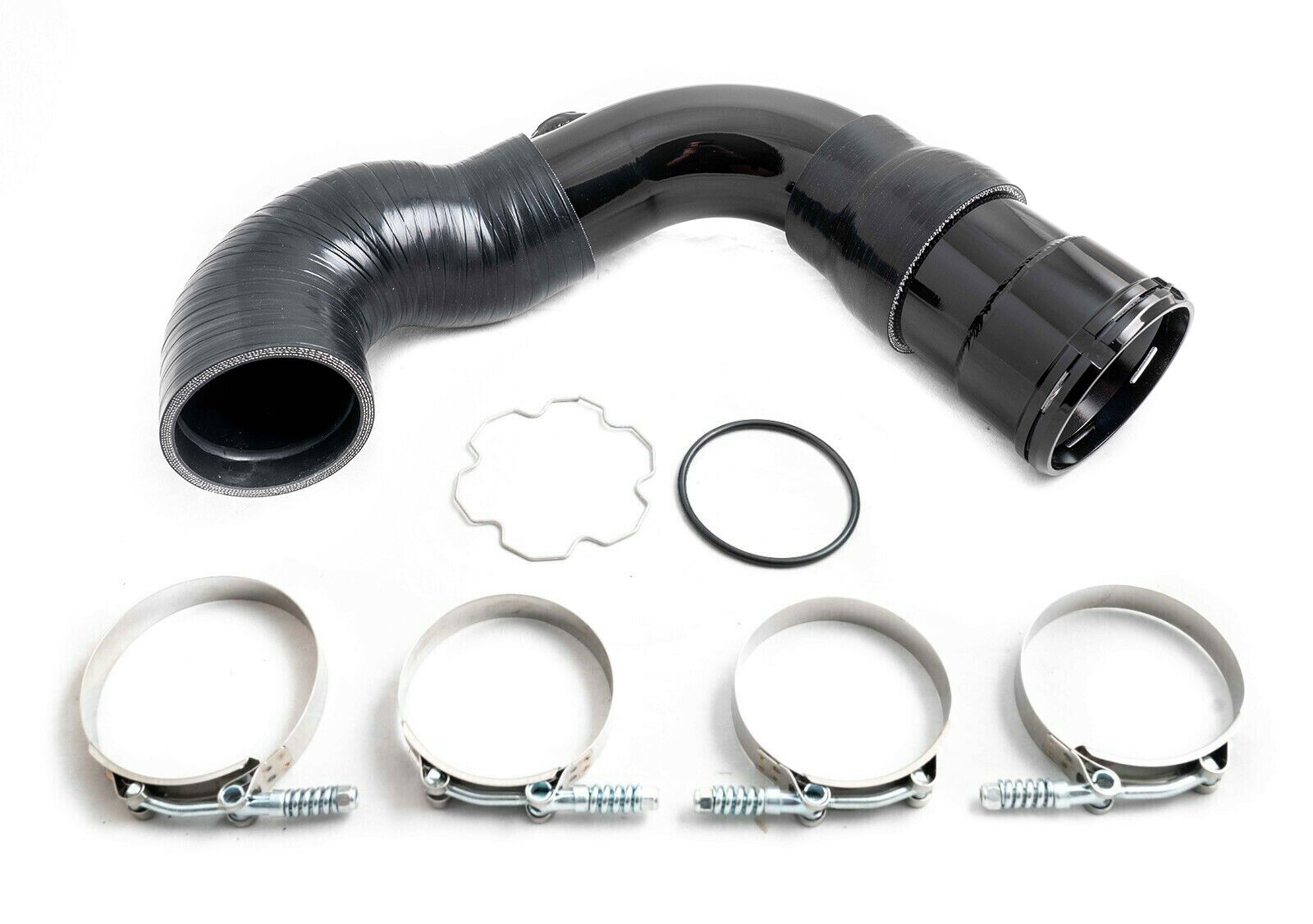 Rudy\'s Black Cold Side Intercooler Pipe Upgrade For 11-16 Ford 6.7L Powerstroke