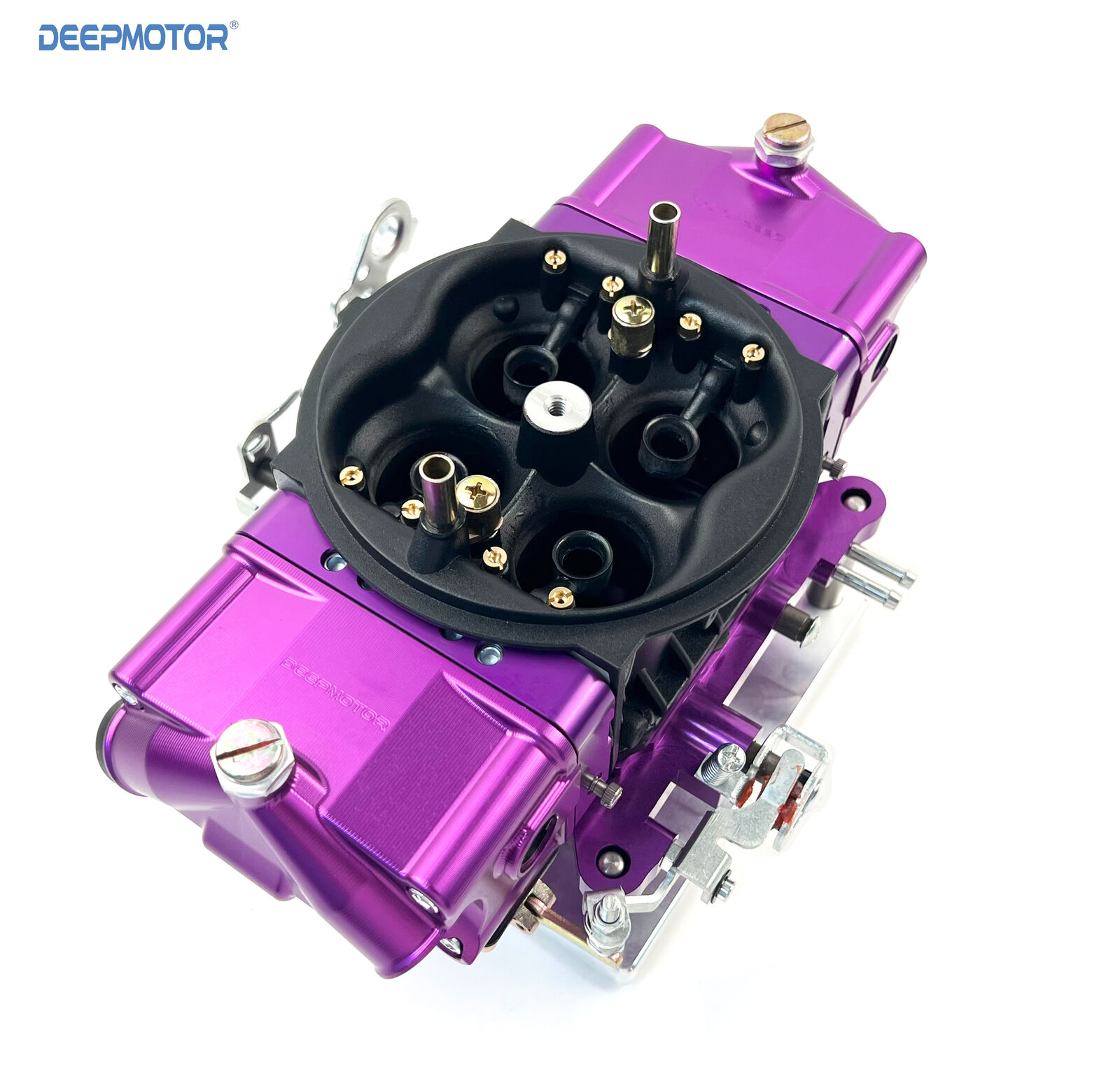 Deepmotor Aluminum CNC 850CFM Carburetor Double Pumper Mechanical Secondary 4150