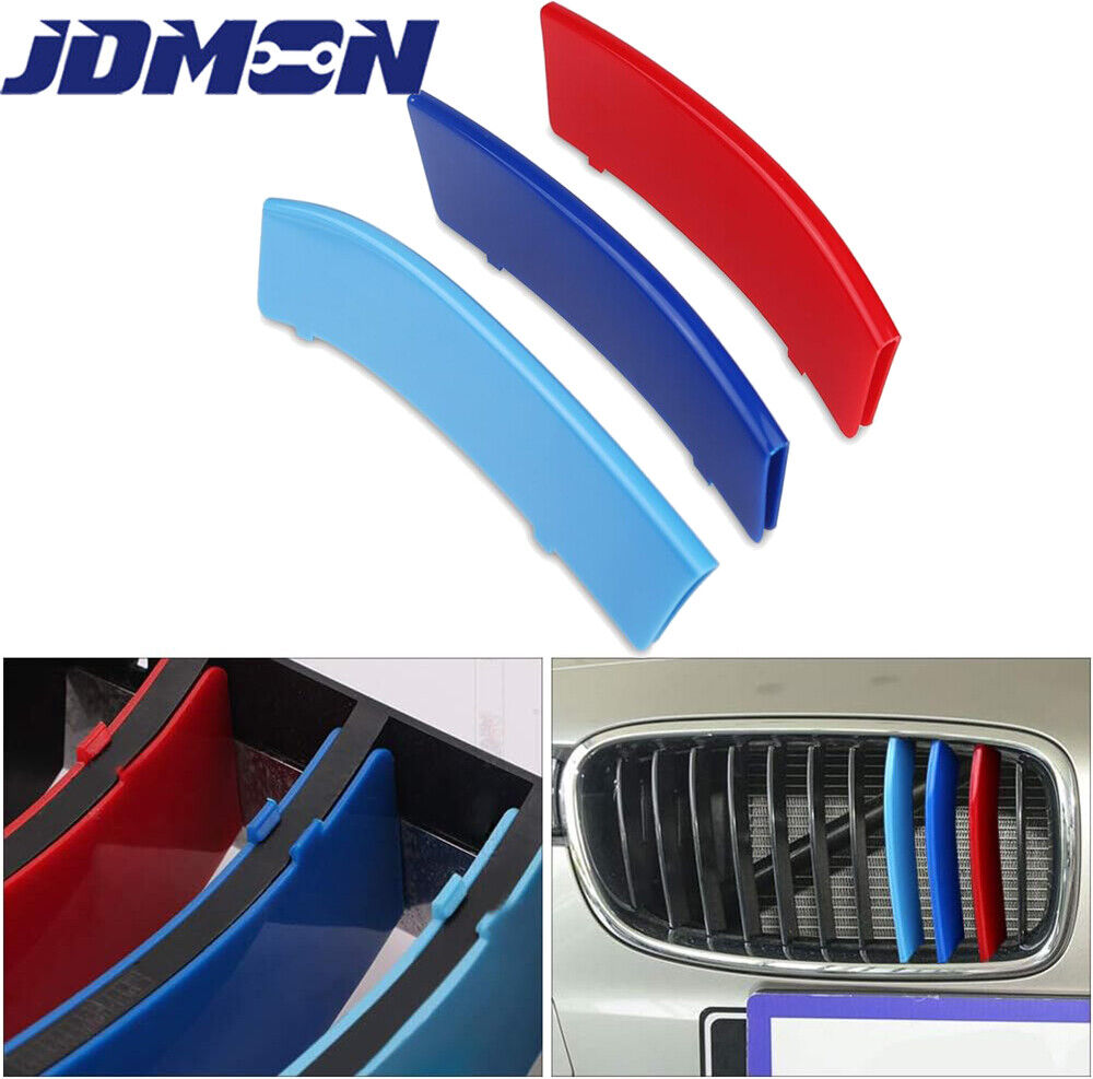 M-color Front Standard Grille Kidney Insert Trims Cover for BMW F30 3 4 S
