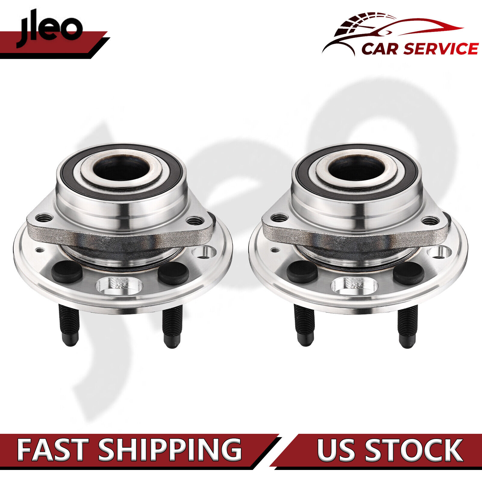 Pair Front or Rear Wheel Bearing and Hub Assembly for Chevy Buick SAAB GMC