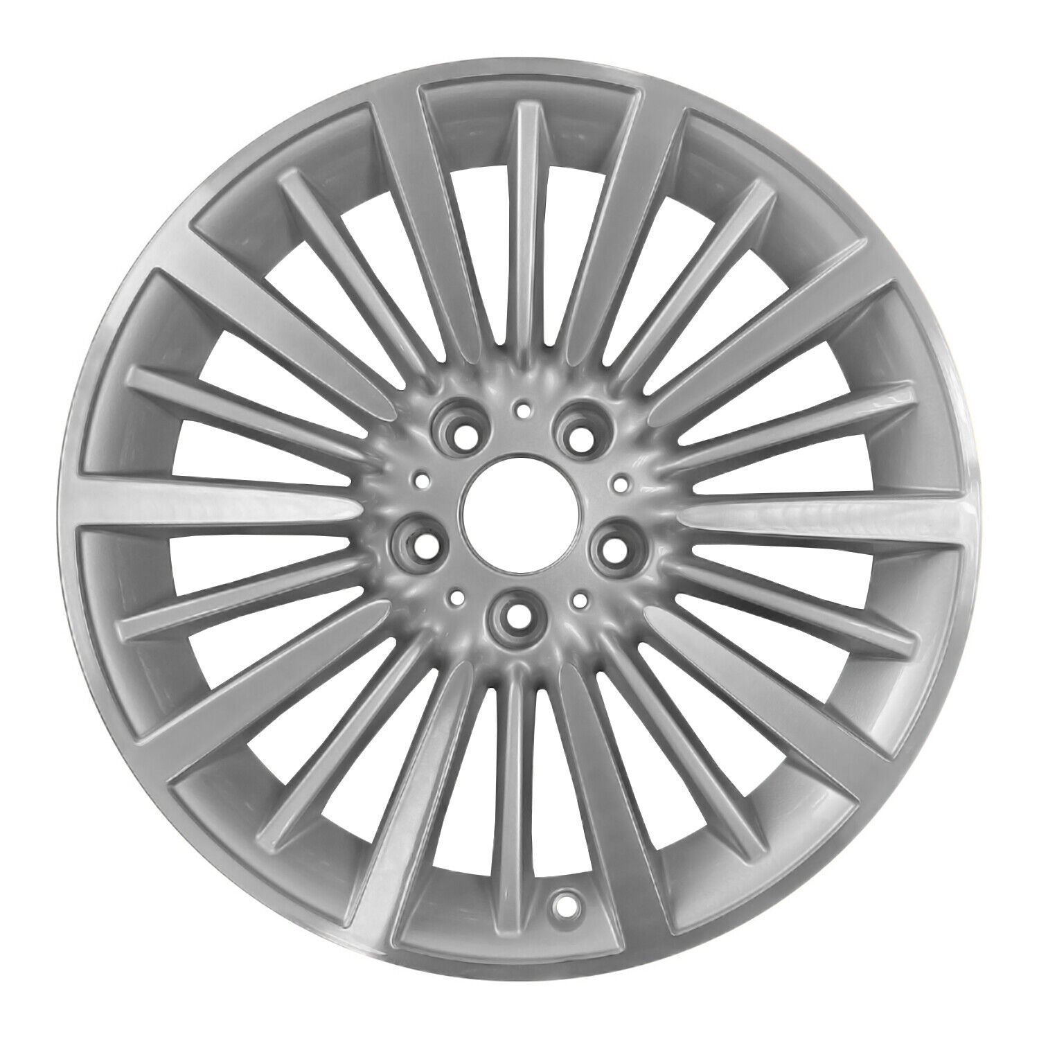 Refurbished Machined Silver Metallic Aluminum Wheel 18 x 8 36116796249