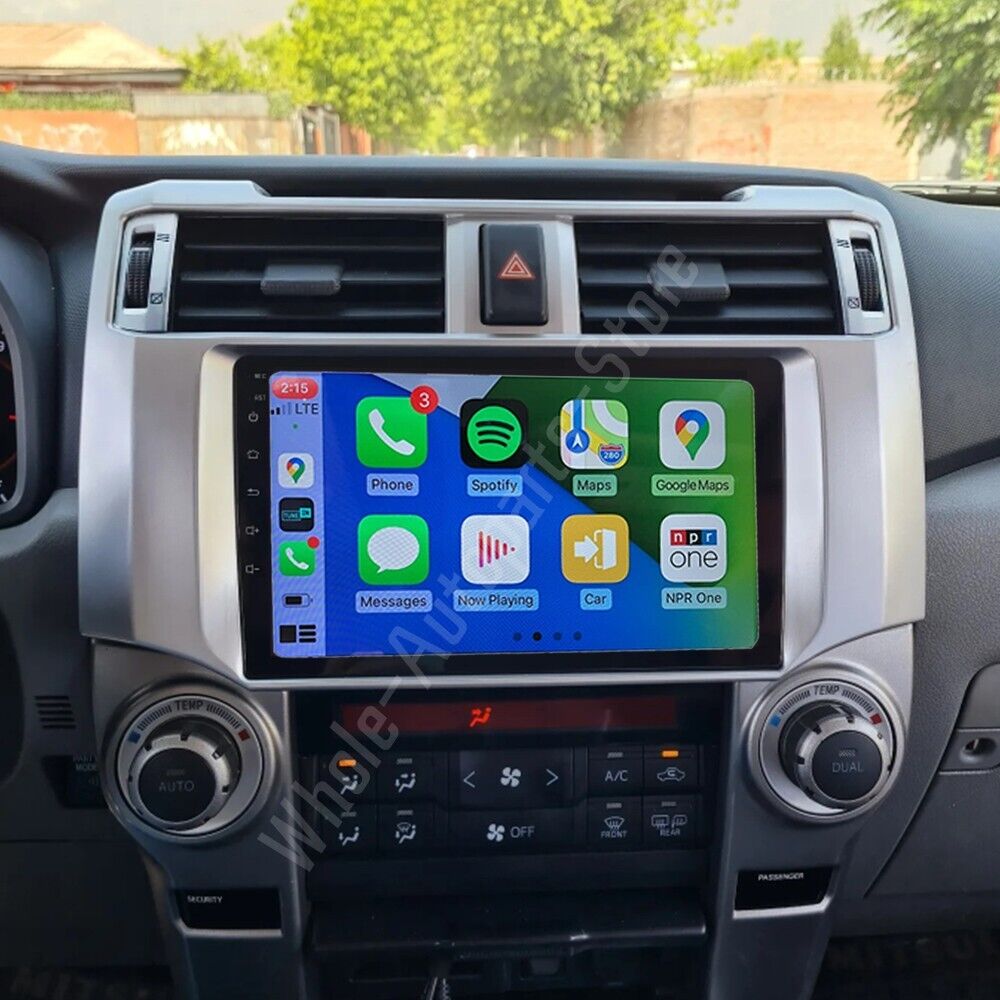 For 2009-2019 Toyota 4Runner Apple Carplay Radio Android 13 GPS NAV WIFI +Camera