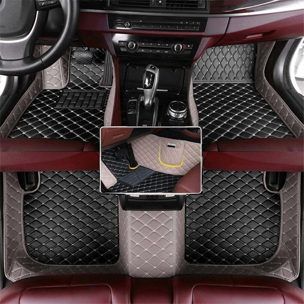For Jeep With Pocketed Car Floor Mats Carpets Cargo Custom Liners All Weather