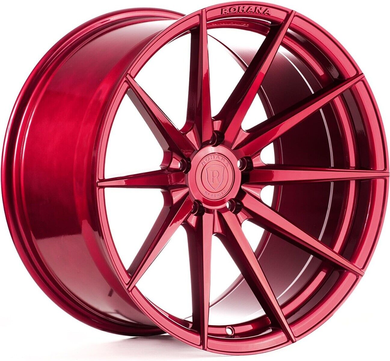 ROHANA RF1 Gloss Red 20x11 +52 5x114.3 Wheel Single Rim