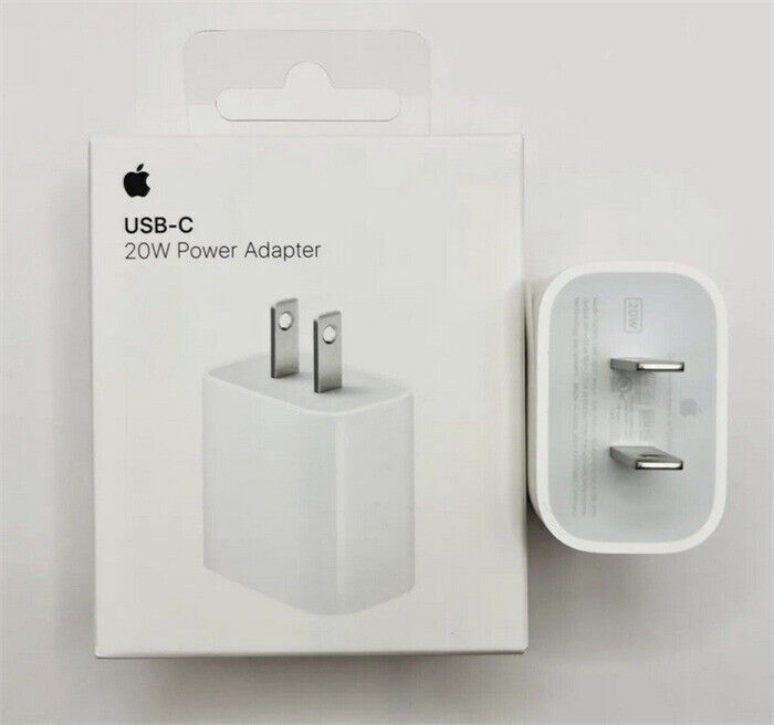 Genuine Apple 20W Charger USB-C Power Adapter For iPhone X 11 12 14 & 15 Pro Max