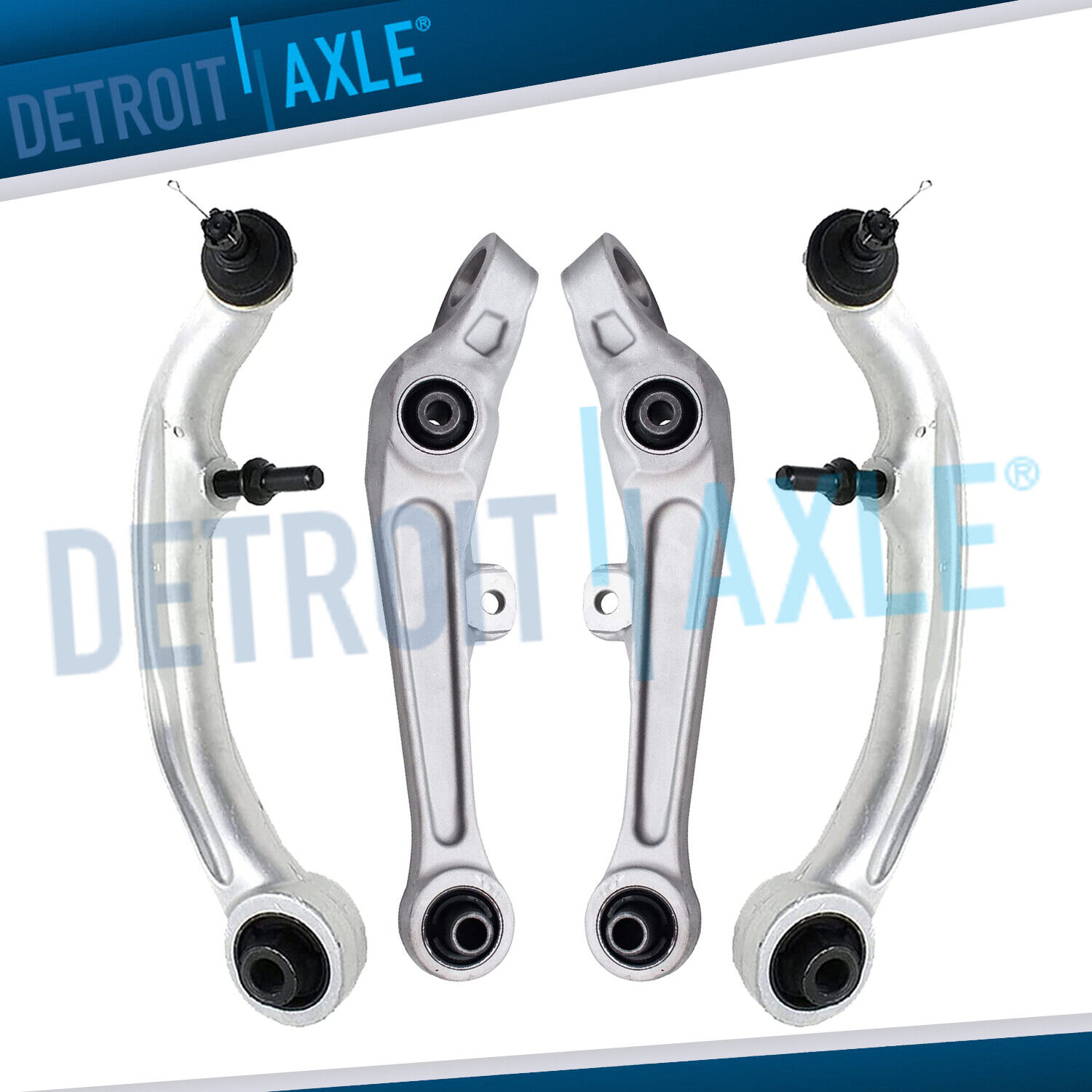 Front Lower Control Arms Kit for 2003 2004 Infiniti G35 Nissan 350Z RWD