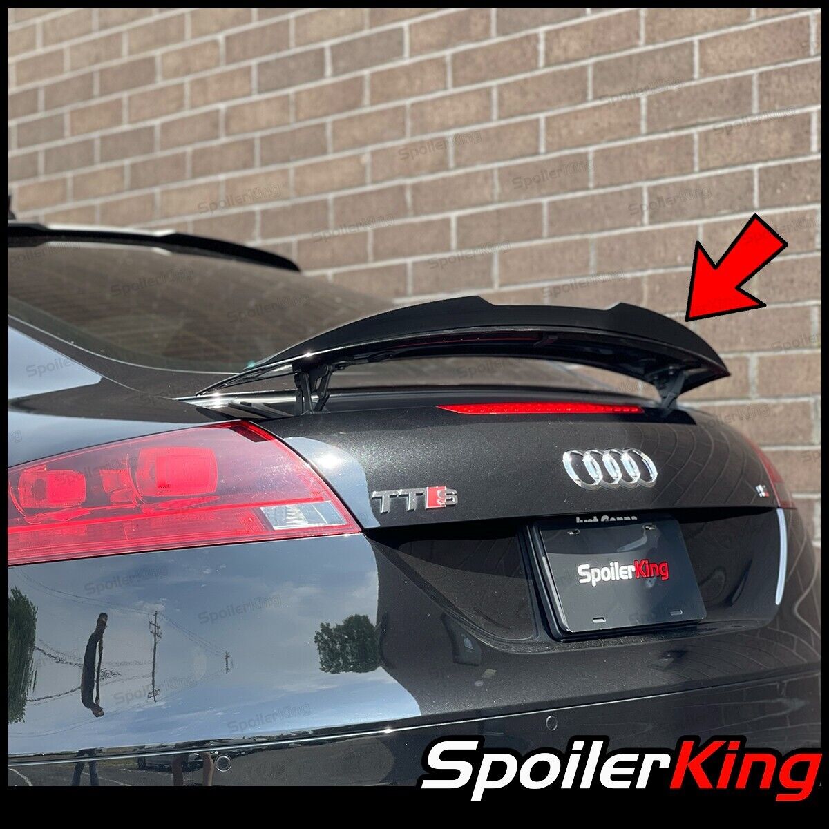 SpoilerKing Rear Trunk Spoiler DUCKBILL (Fits: Audi TT Mk2 2008-2015) 284KC