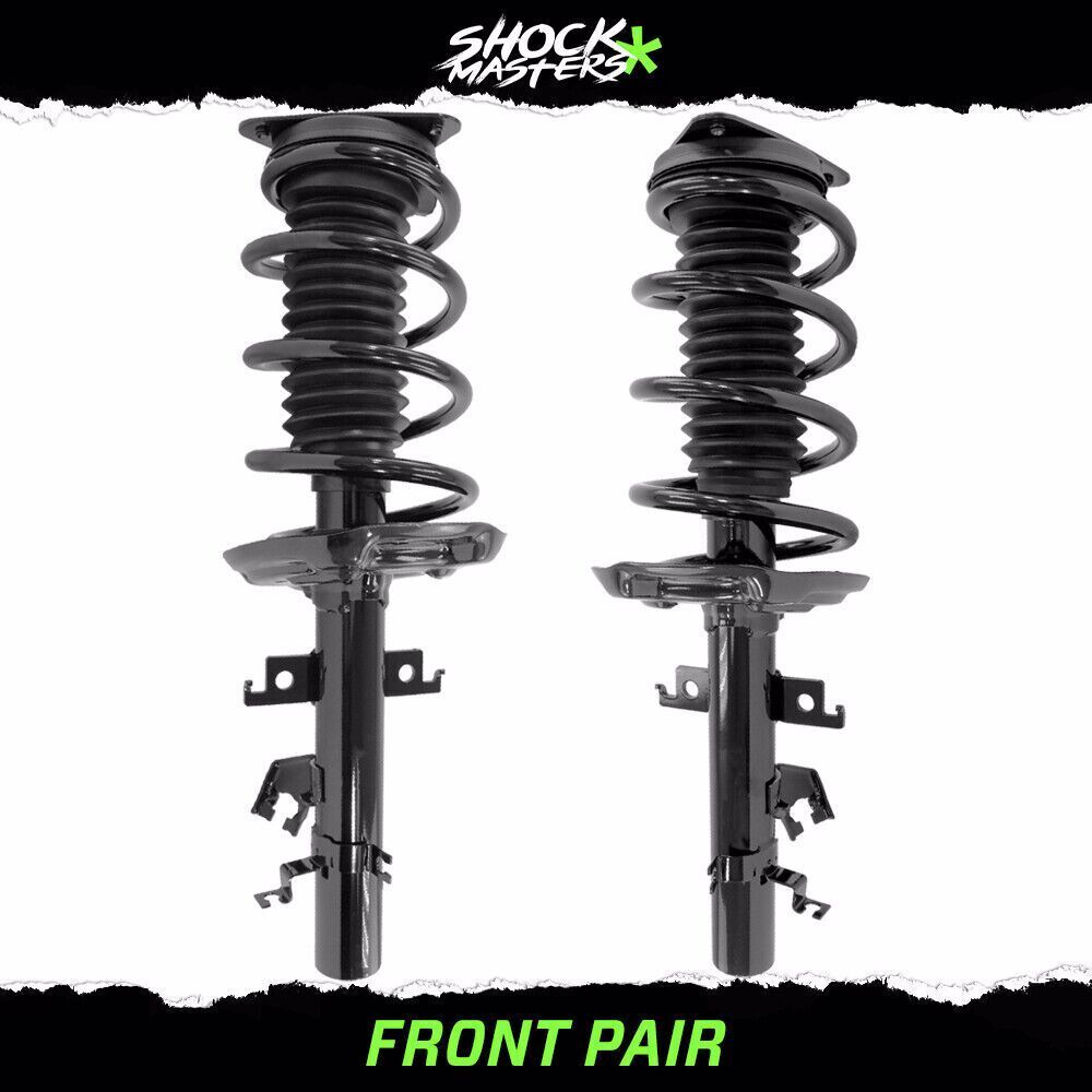 Front Pair Complete Struts & Spring Assemblies for 2014-2020 Nissan Rogue