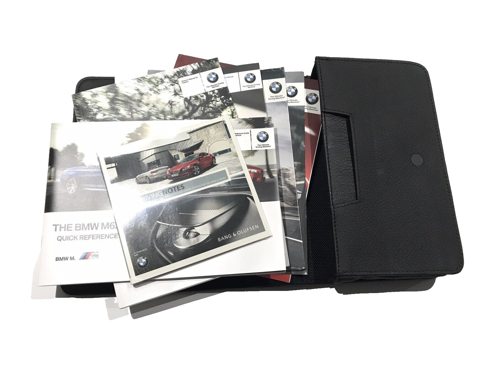 2013 BMW M6 COUPE OWNERS MANUALS SET WITH POUCH OEM