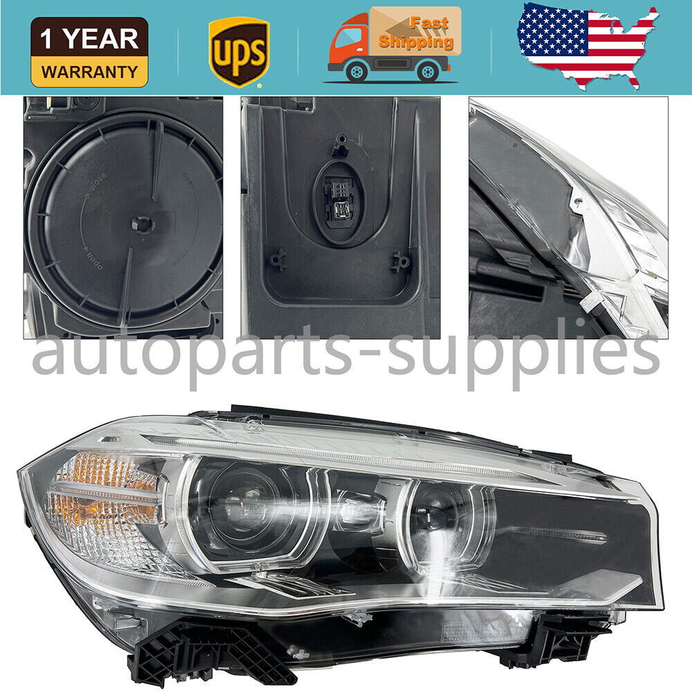FOR 2014 2015 2016 2017 2018 BMW X5 X6 XENON HID ADAPTIVE HEADLIGHT RIGHT SIDE