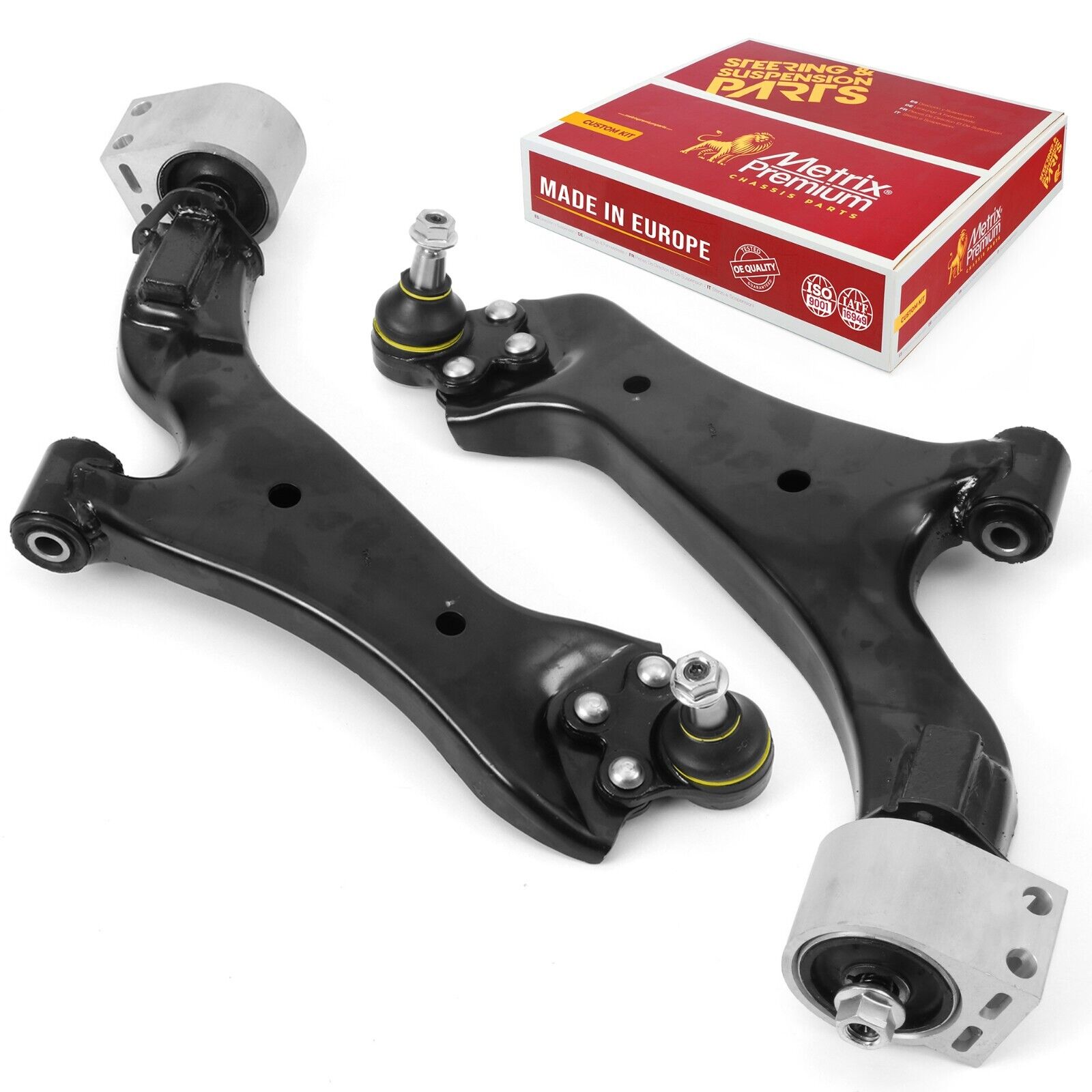 Front Left & Right Lower Control Arms w/Ball Joints for 10-17 Equinox, Terrain