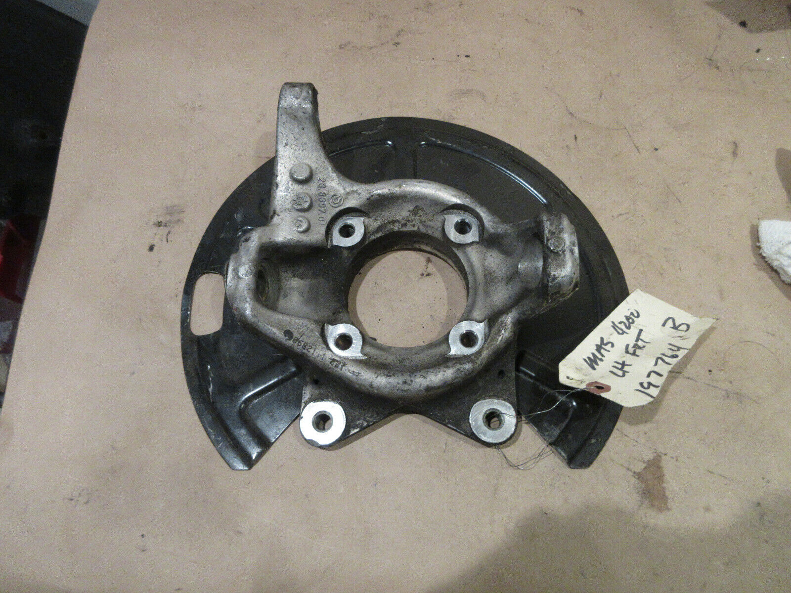 Maserati Coupe - LH Front Hub Holder With Shield # 197764 