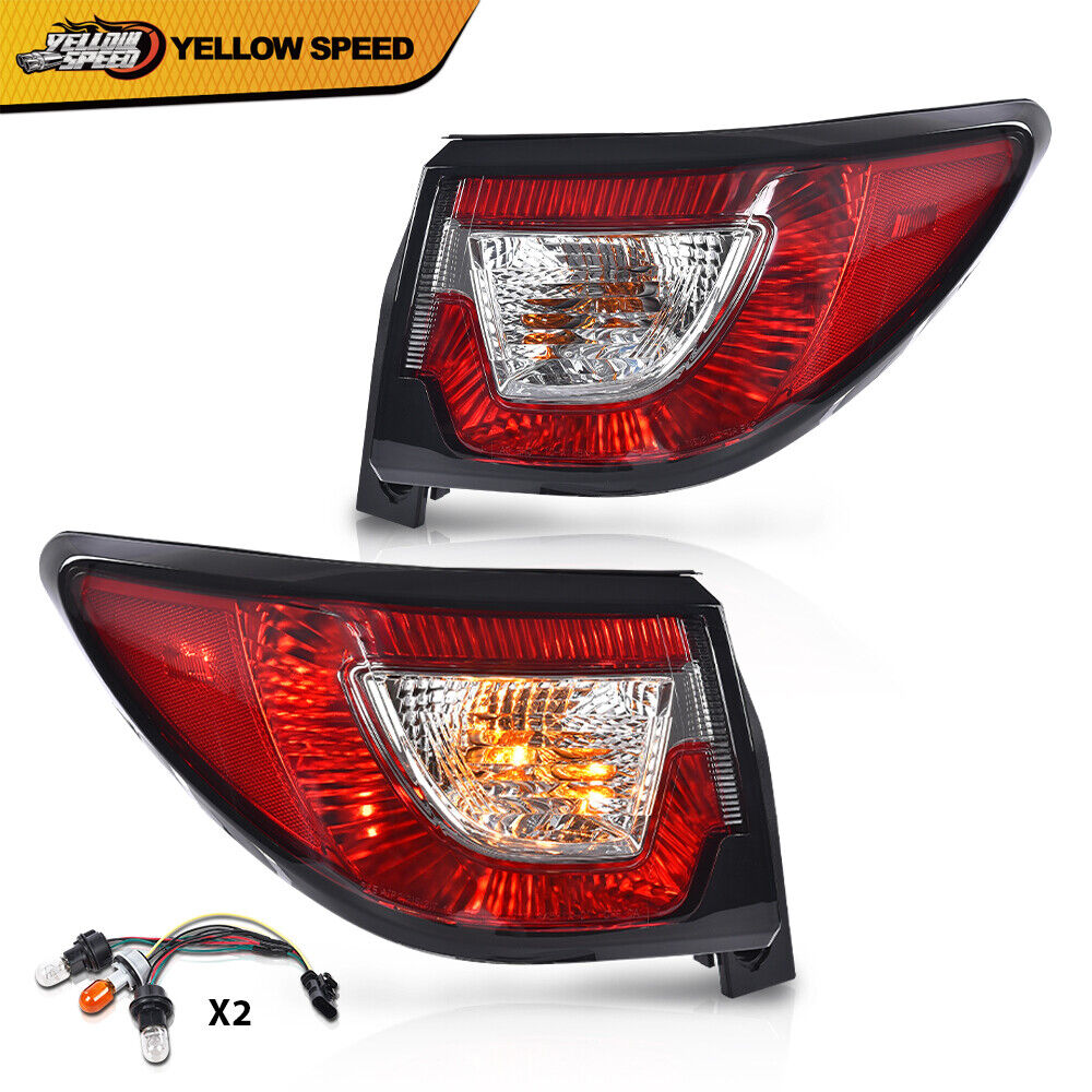 Tail Lights Fit For 13-16 Chevrolet Traverse Driver & Passenger Side Outer