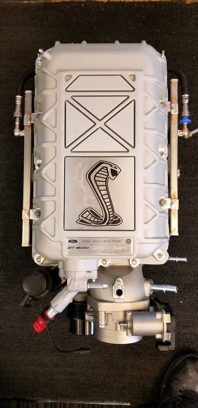 2022 Ford Mustang GT500 5.2L   NEW Takeoff Supercharger w/ RAIL AND TB