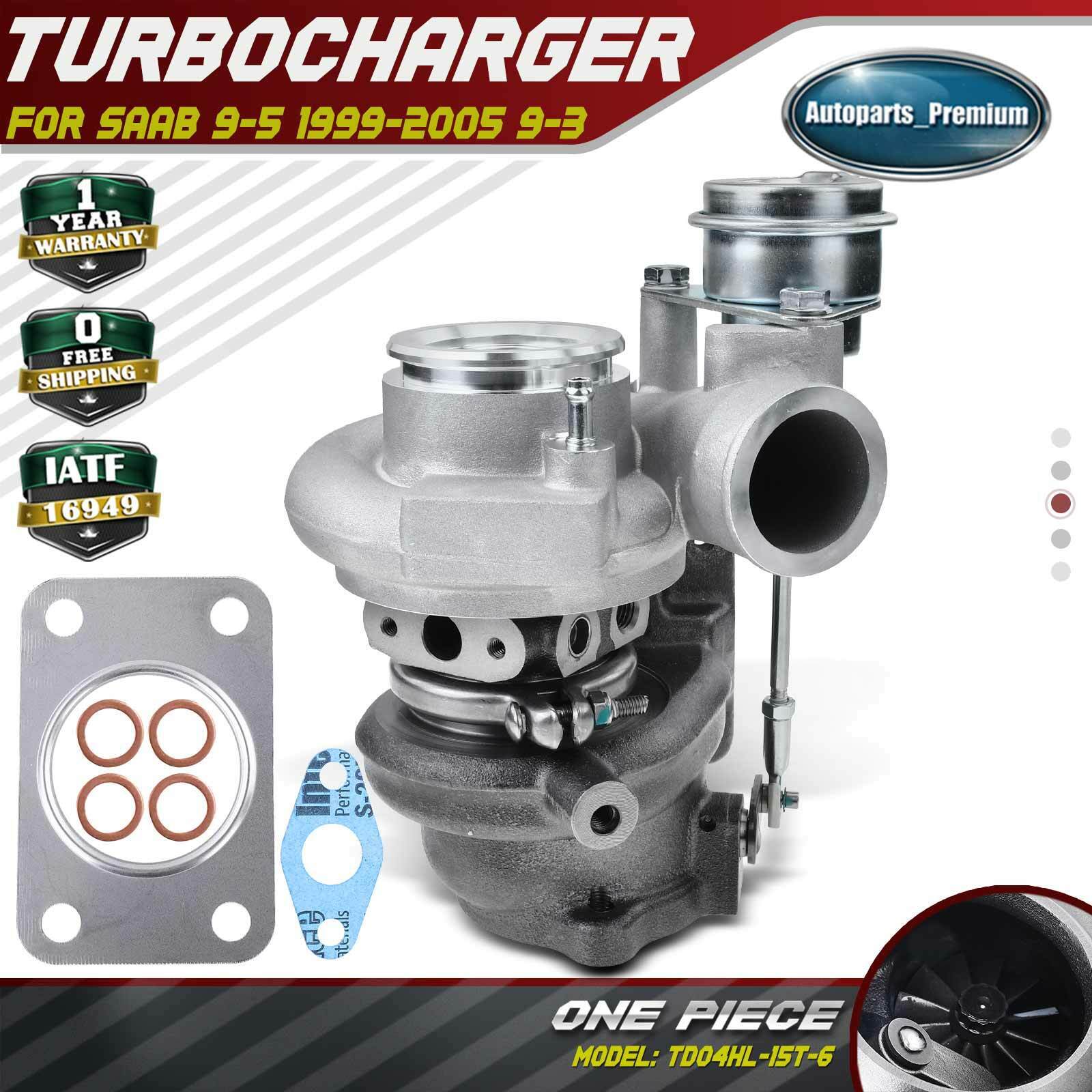 New Turbo Turbocharger for Saab 9-3 Viggen 1999-2002 9-5 2.3L B235R TD04HL-15T-6