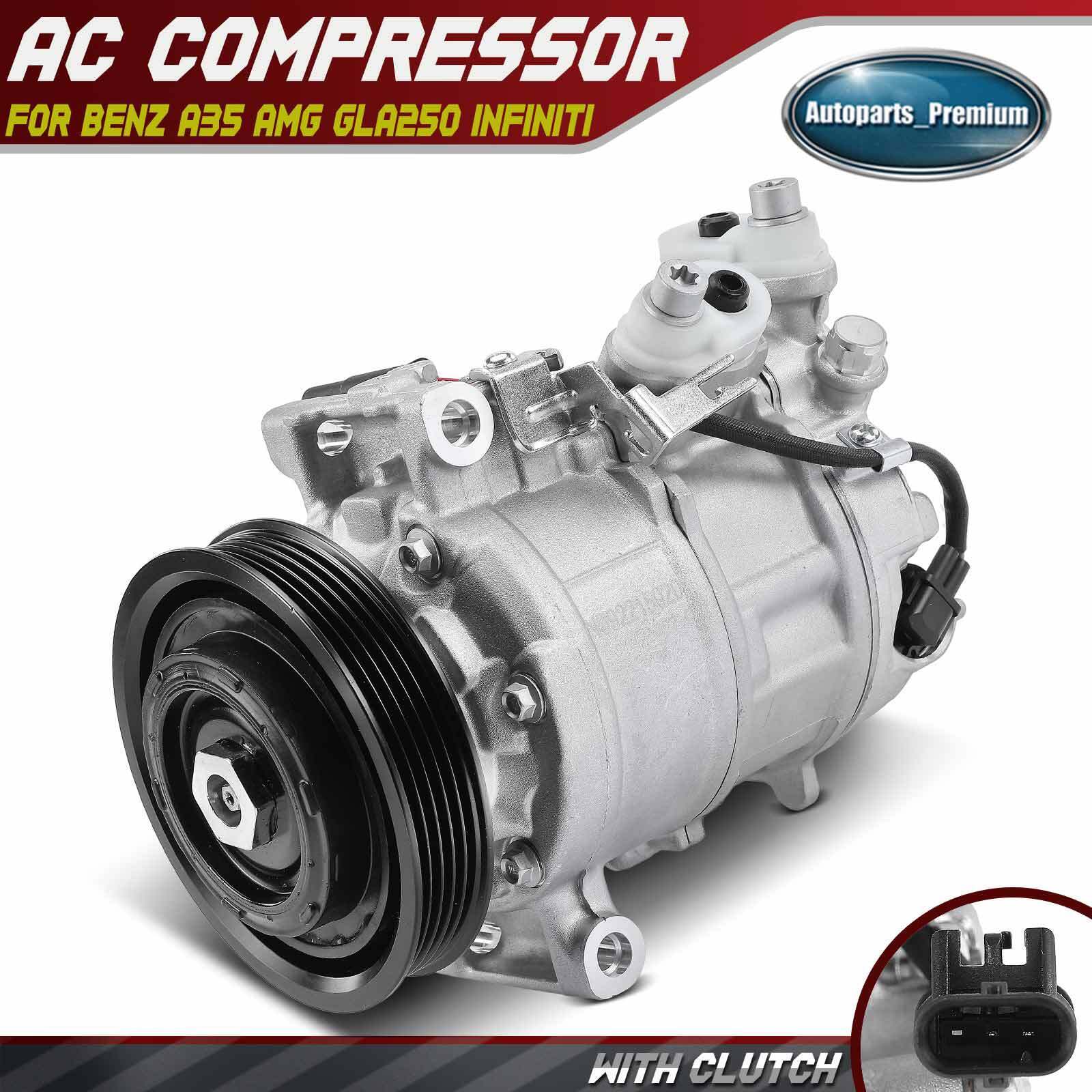 AC Compressor for Mercedes-Benz V177 W177 W205 A220 A35 AMG GLA250 INFINITI QX30