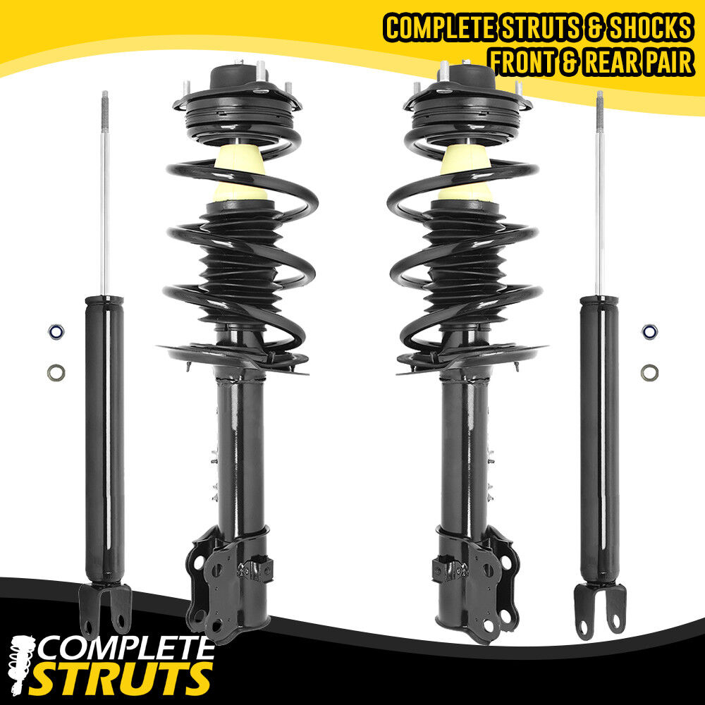 Front Complete Struts & Rear Shock Absorbers for 2011-2016 Kia Sportage FWD