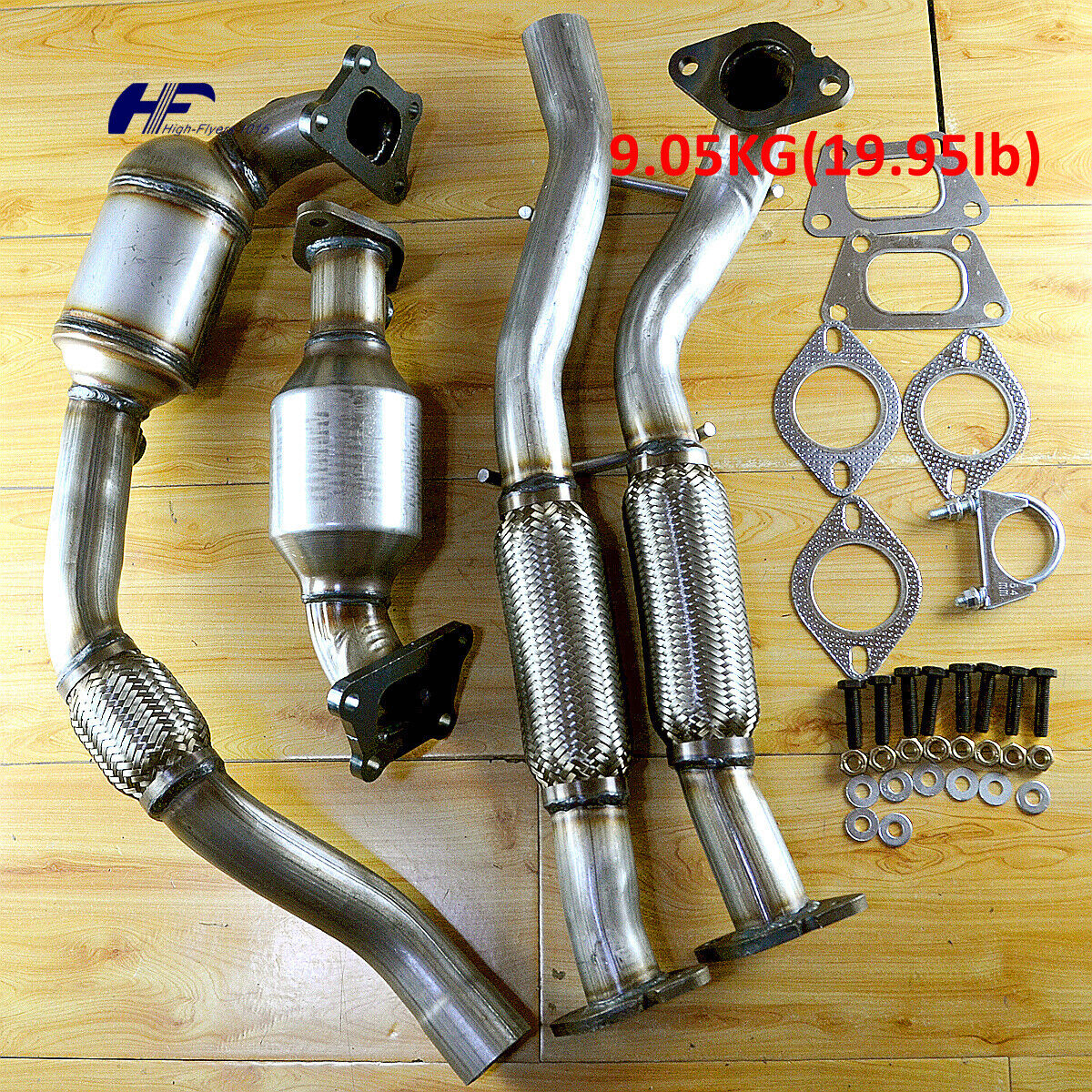 🔥 NEW For Cadillac SRX 3.6L Both Catalytic Converter & Flex Pipes 2012-2016 USA