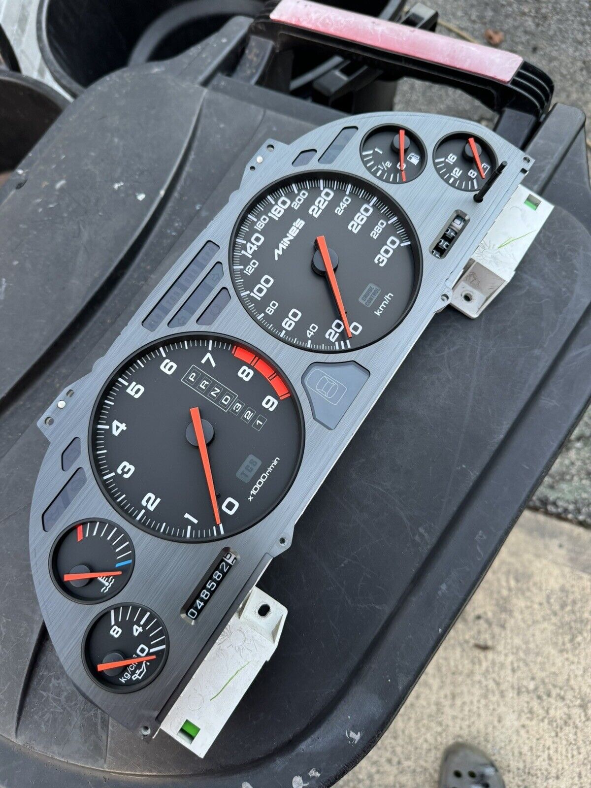 91-94 Acura NSX JDM Mine’s Motorsports Gauge Cluster 300 Kph Meter Speedometer 