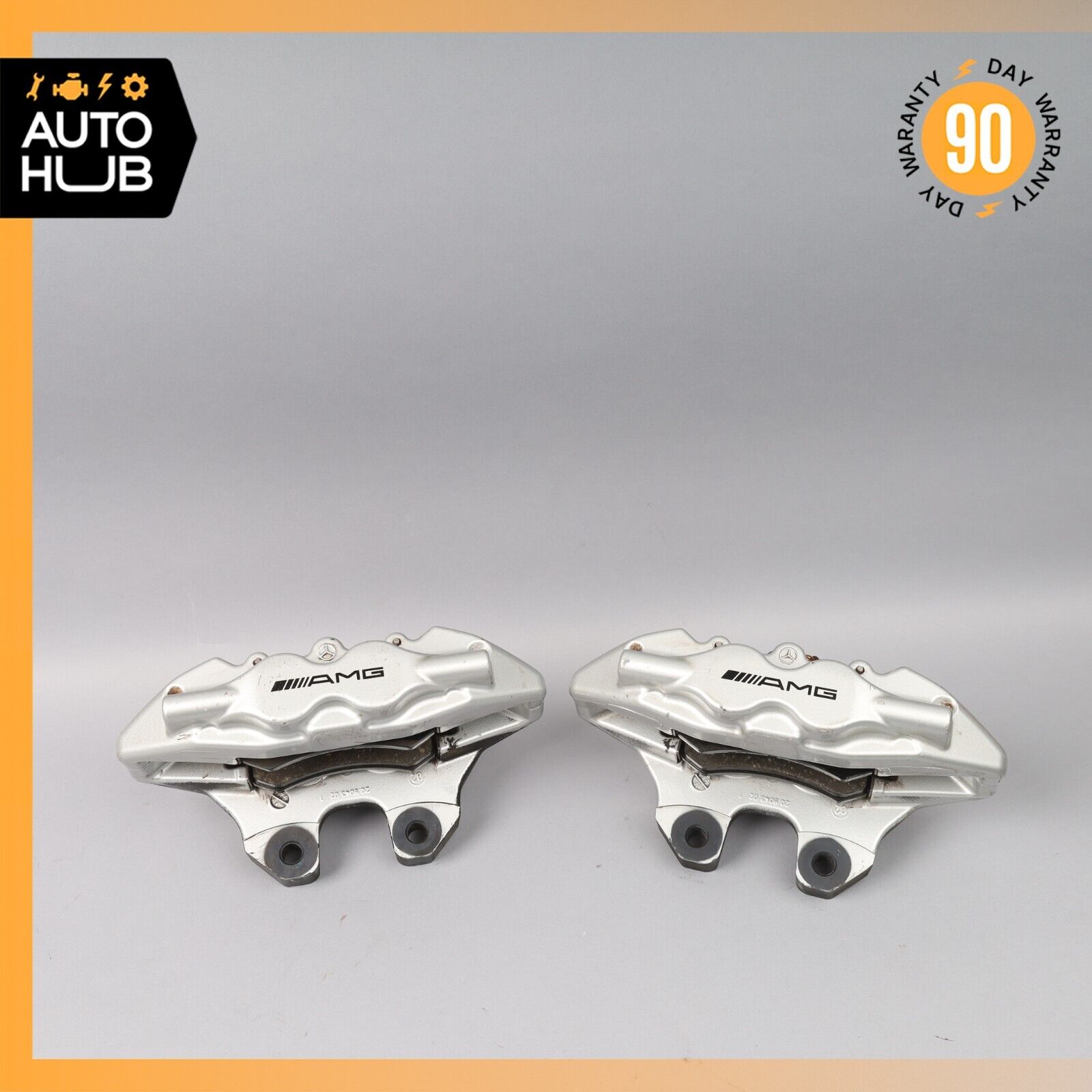 03-06 Mercedes W215 CL600 CL55 AMG Rear Left & Right Brake Calipers Set OEM