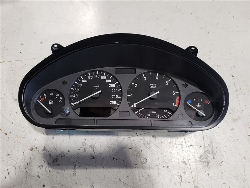 Speedometer Cluster Convertible KPH Auto 92-95 BMW 318i E36 OEM