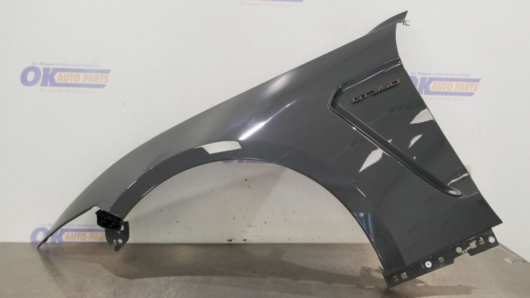 18 FORD MUSTANG SHELBY GT350 FENDER ASSEMBLY FRONT LEFT DRIVER GRAY
