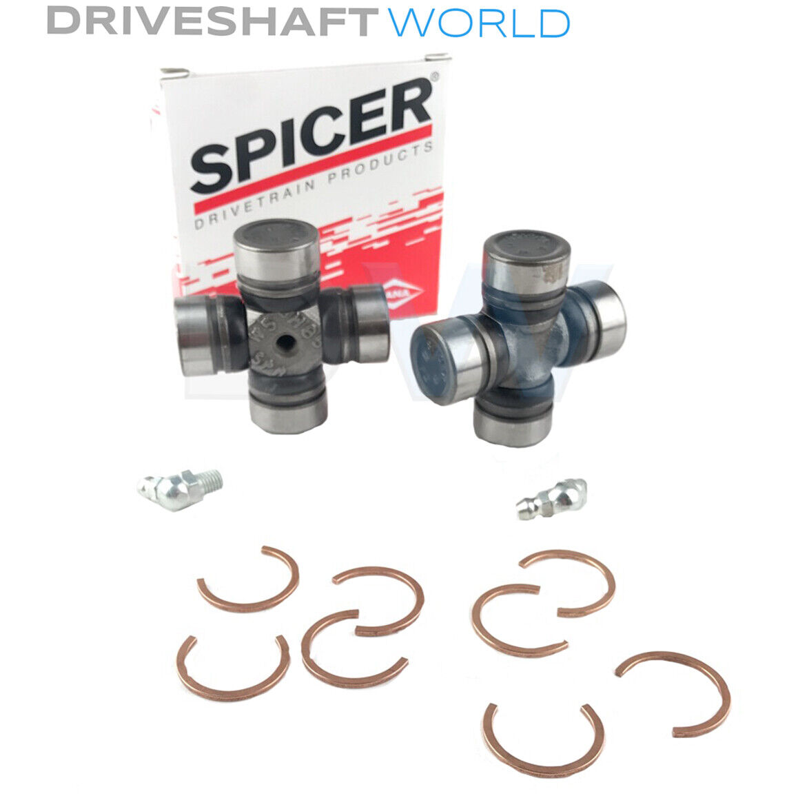 Dana Spicer 1000 Series 5-170X Set of 2 Universal Joint