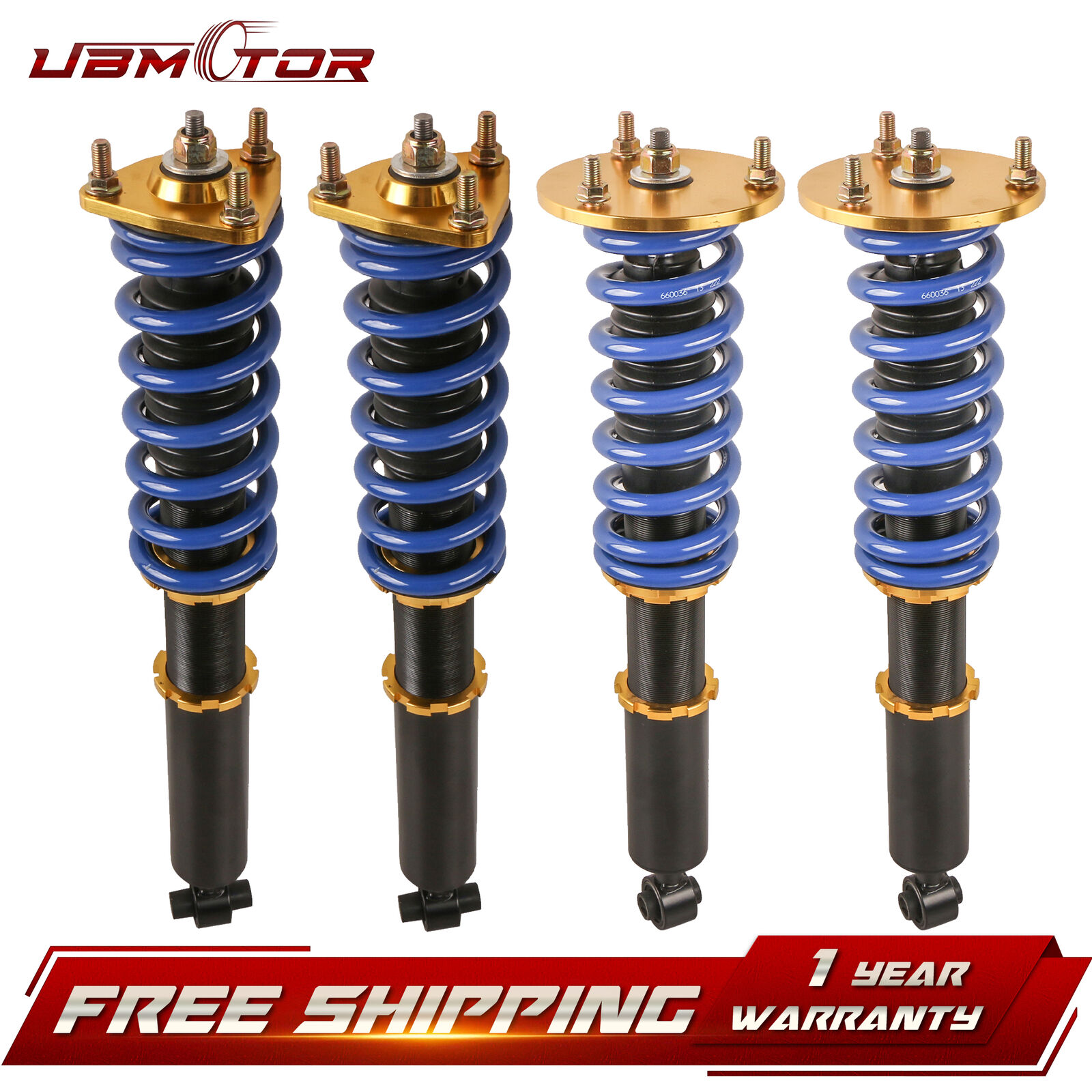 Set 4 Full Coilover Struts Assembly For 06-13 Lexus IS250 IS350 07-11 GS350 RWD