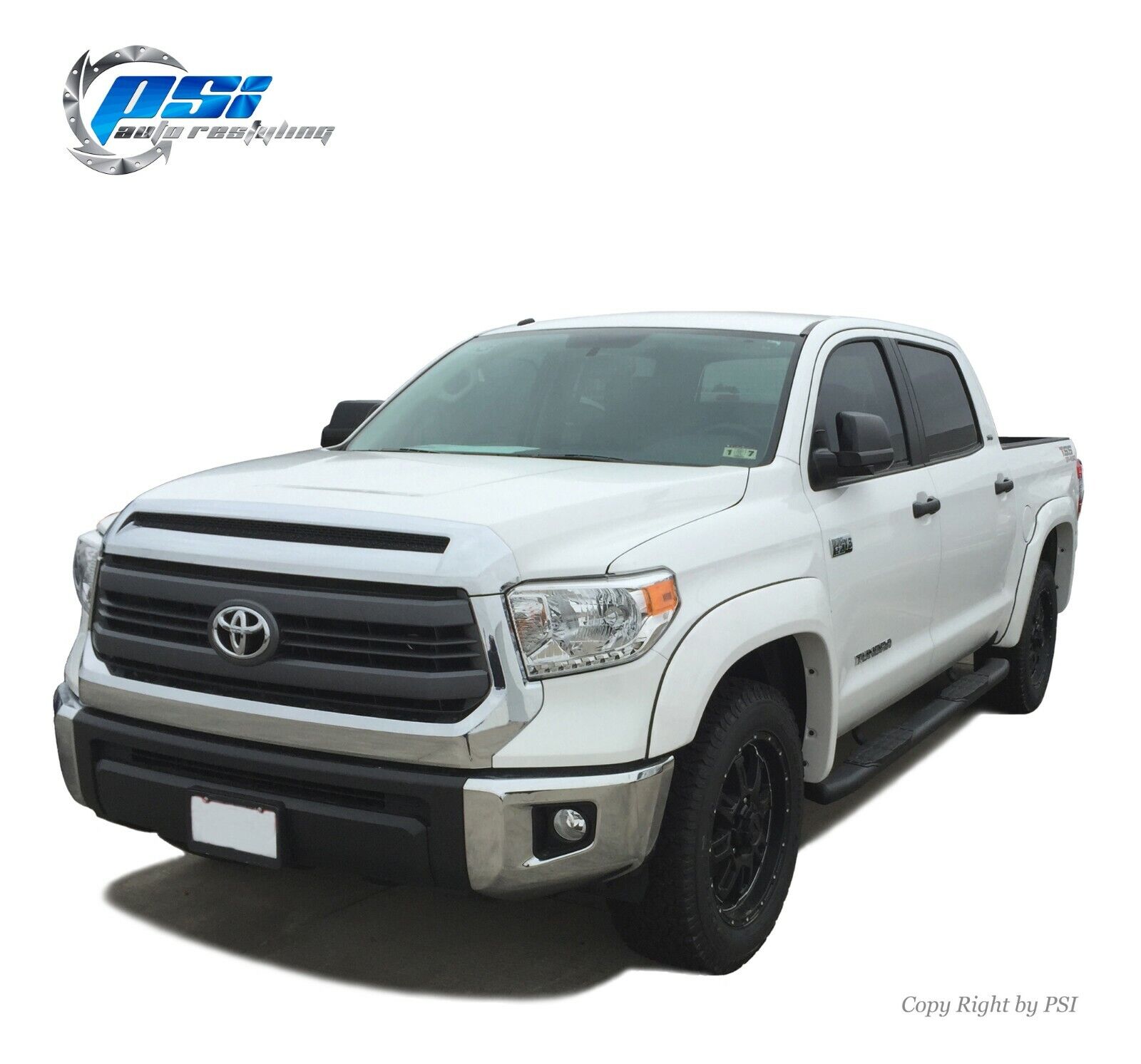 Paintable Extension Style Fender Flares Fits Toyota Tundra 2014-2021 Full Set