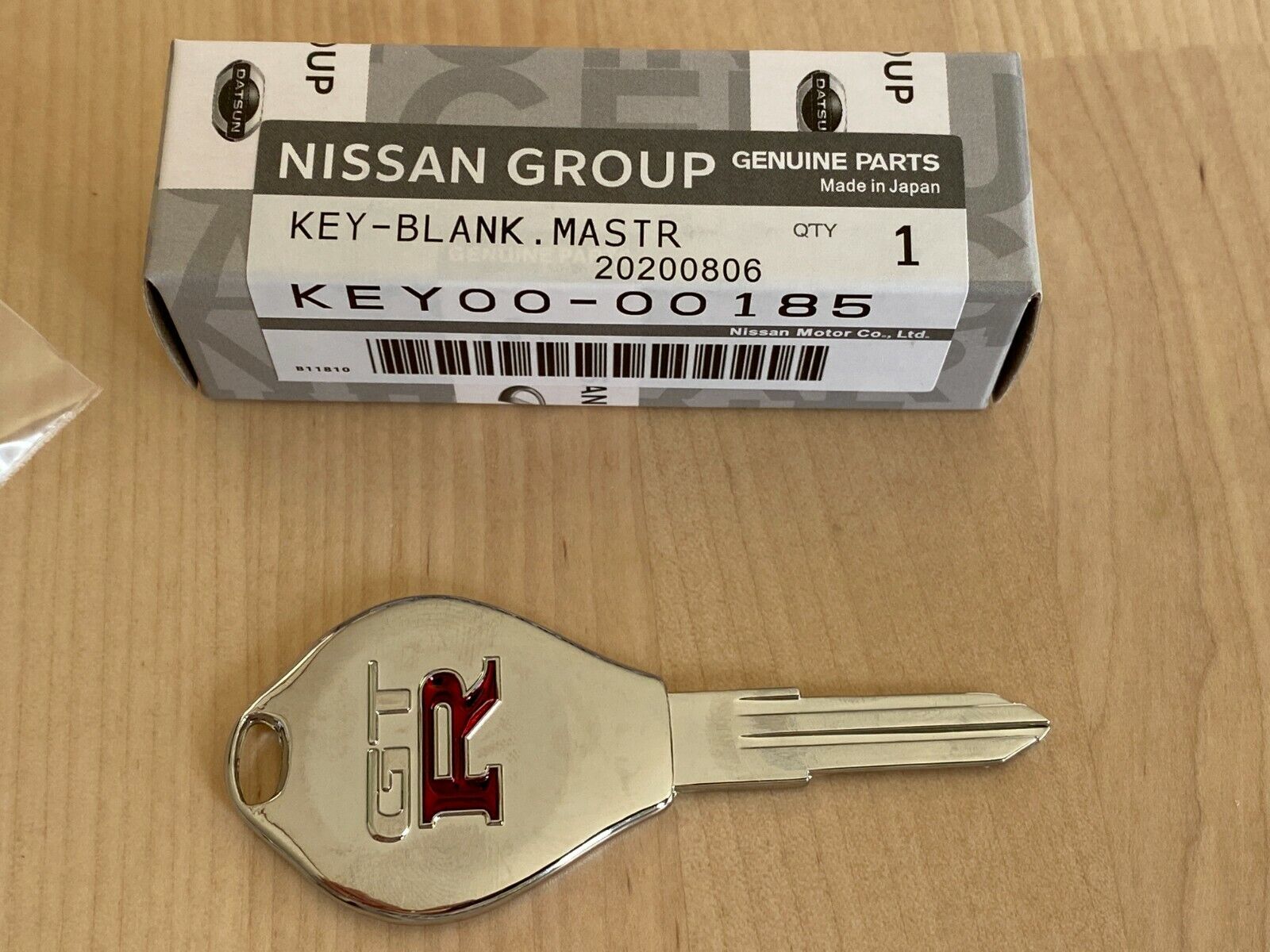 Nissan Skyline GTR, GT-R, Key Blank R32, R33, R34, KEY00-00185 KEY00-RHR30 