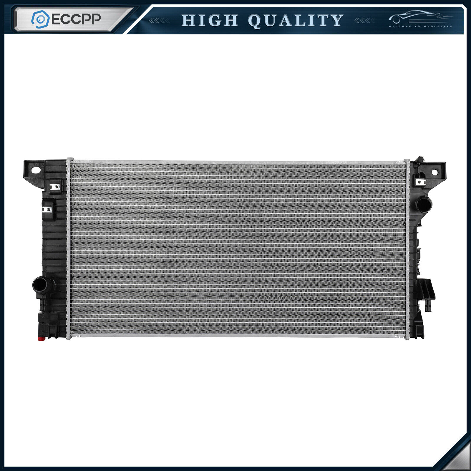 Aluminu Radiator For 2018-2019 Ford Expedition 2015 2016 2017 2018 Ford F-150
