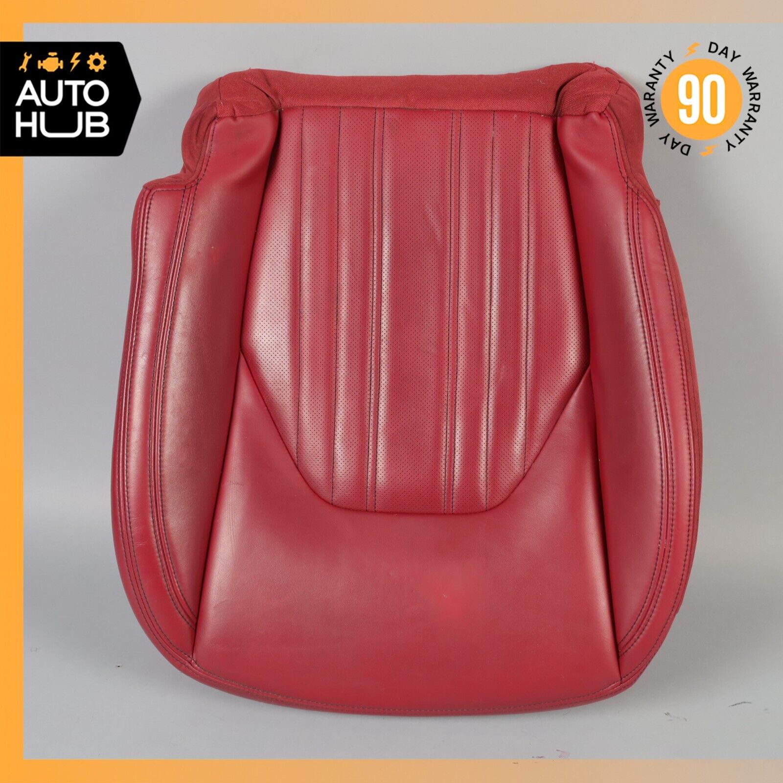 17-22 Maserati Levante S M161 Front Right Lower Bottom Seat Cushion Red OEM 26k