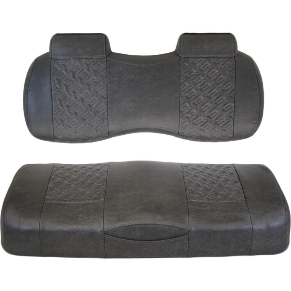 MadJax Executive Golf Cart Front Seat Cushion for EZGO TXT/RXV | Charcoal
